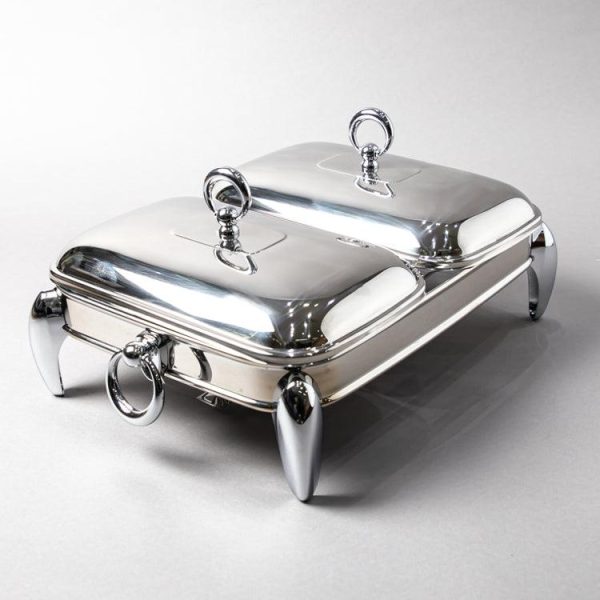 Tajine Royal rectangulaire en inox 2 x 1.5L