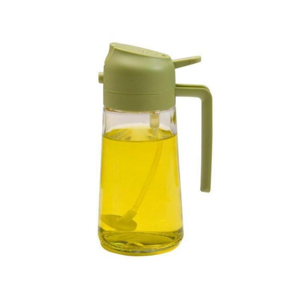 Bouteilles d'huile 2 Fonctions 500ml couleur verte