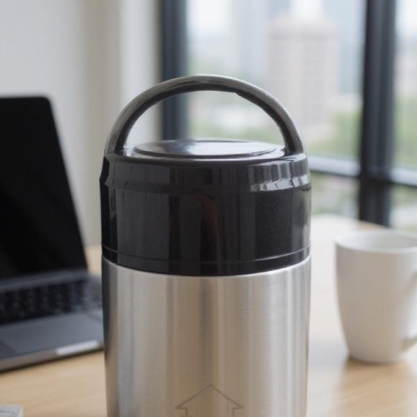 Boîte à lunch INOX 650 ml, porte-manger avec conservation de la chaleur optimale